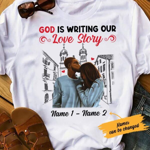 Personalized BWA Couple Christian T Shirt SB172 26O36