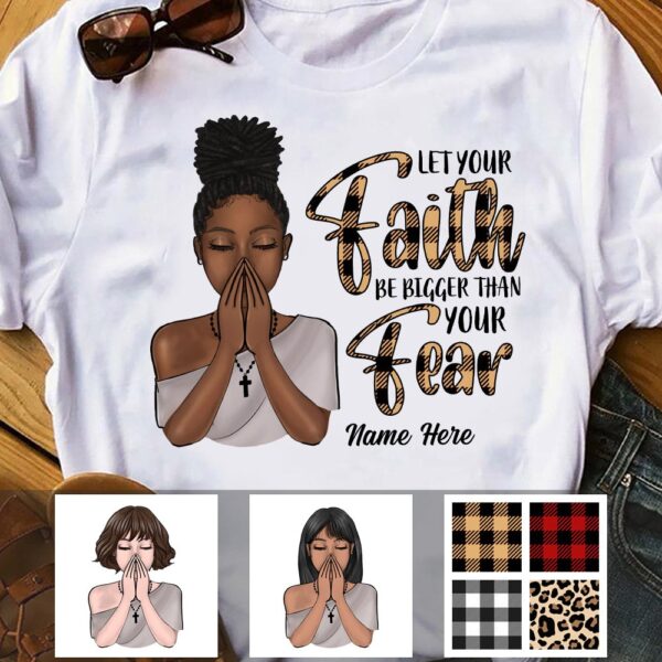 Personalized Bwa Faith Over Fear T Shirt Ag31 24O53