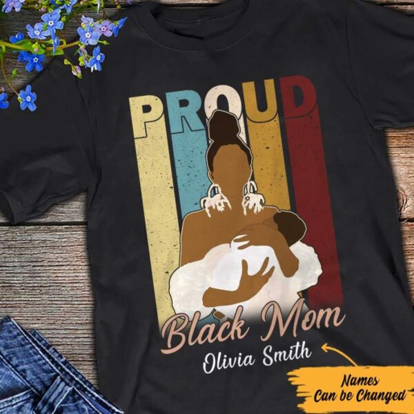 Personalized BWA Mom Proud T Shirt AG62 65O57