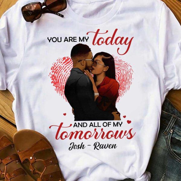 Personalized Bwa Couple T Shirt