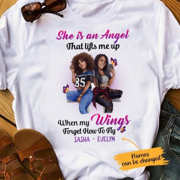 Personalized BWA Friends Angel T Shirt AG63 26O65