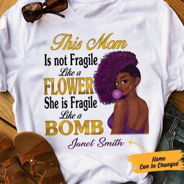 Personalized BWA Mom T Shirt AG75 85O57