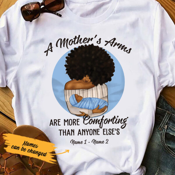 Personalized Bwa Mom Arms T Shirt