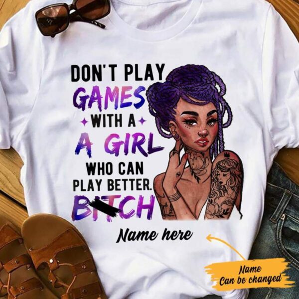 Personalized BWA Tattoos Play Girl T Shirt AG311 28O57