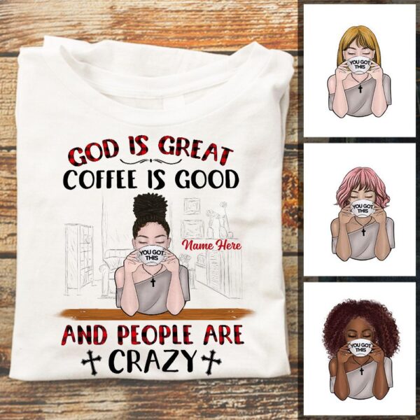 Personalized Bwa Coffee Jesus T Shirt Ag32 95O57