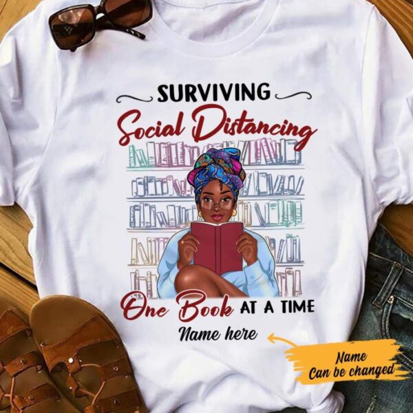 Personalized BWA Books One At A Time T Shirt AG312 95O57