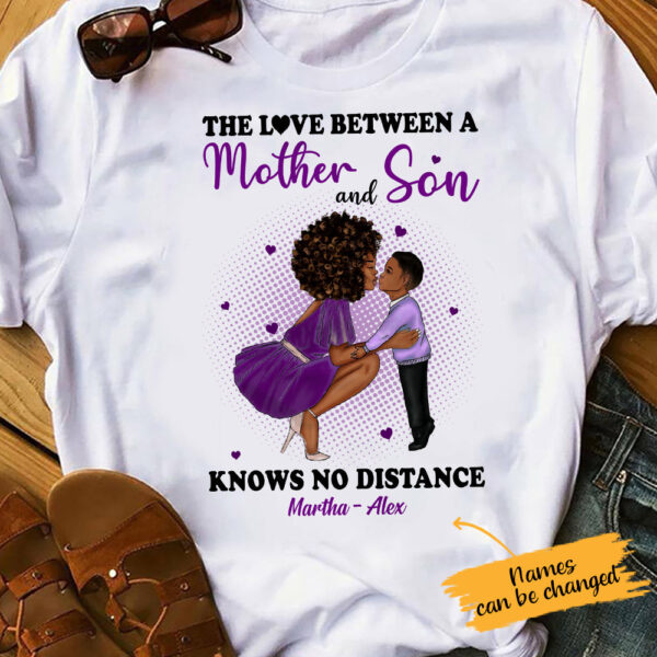 Personalized Bwa Mom And Son T Shirt