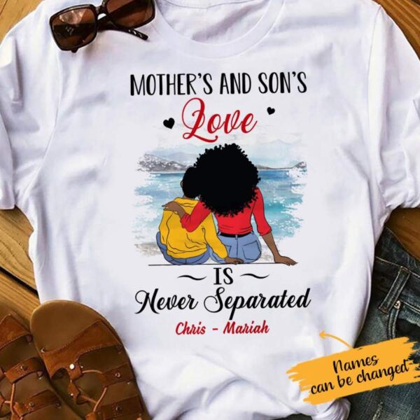 Personalized BWA Mom And Son Love T Shirt AG91 30O65