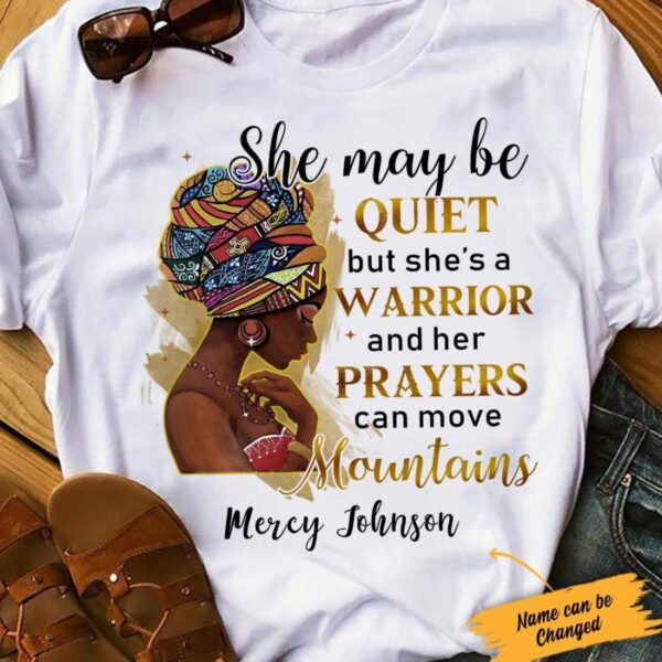 Personalized BWA She May Be Quiet T Shirt JL303 30O34