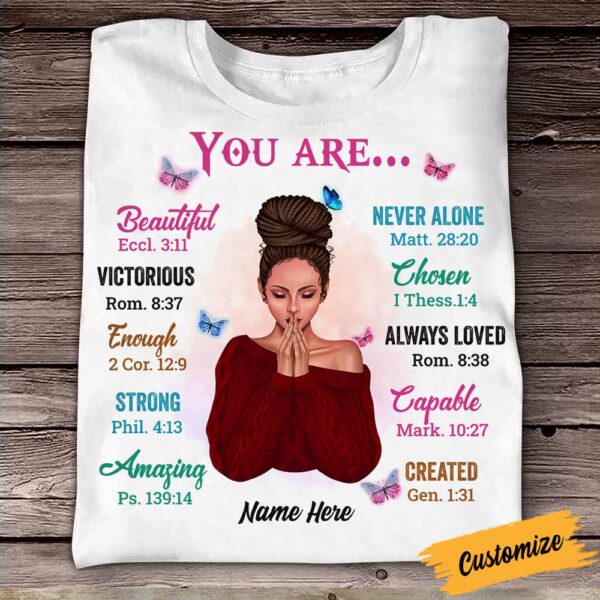 Personalized Bwa You Are T Shirt