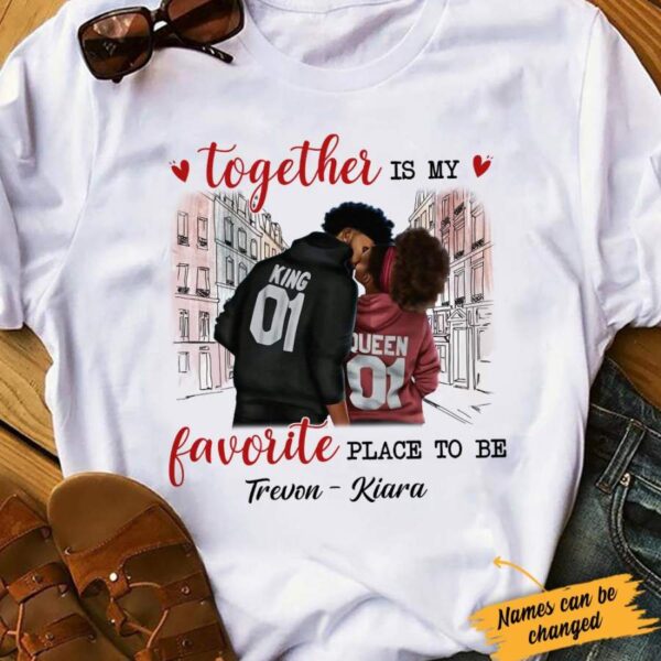 Personalized BWA Couple T Shirt AG261 85O34