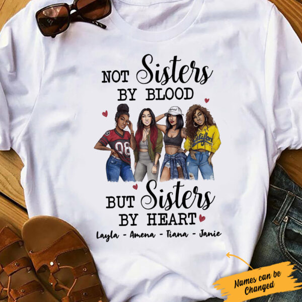 Personalized Bwa Sisters By Heart T Shirt