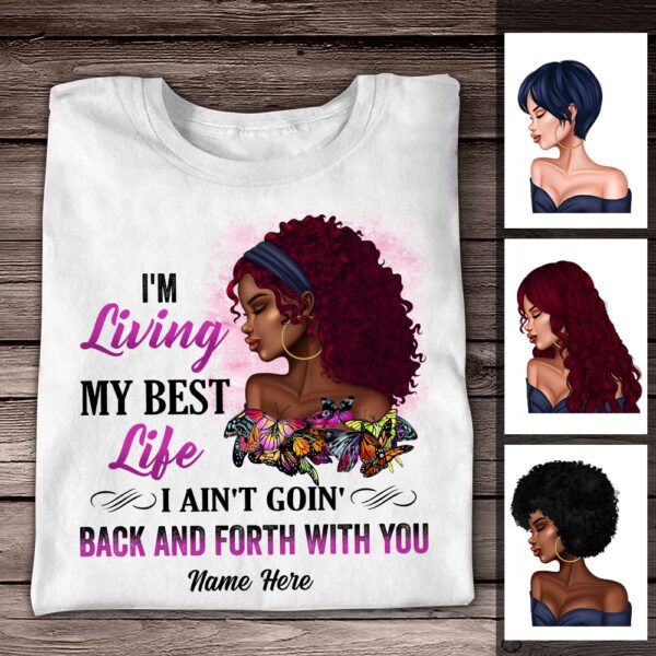 Personalized Bwa My Living Style T Shirt Ag252 22O47