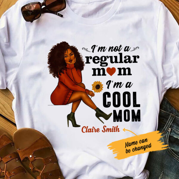 Personalized Bwa Cool Mom T Shirt