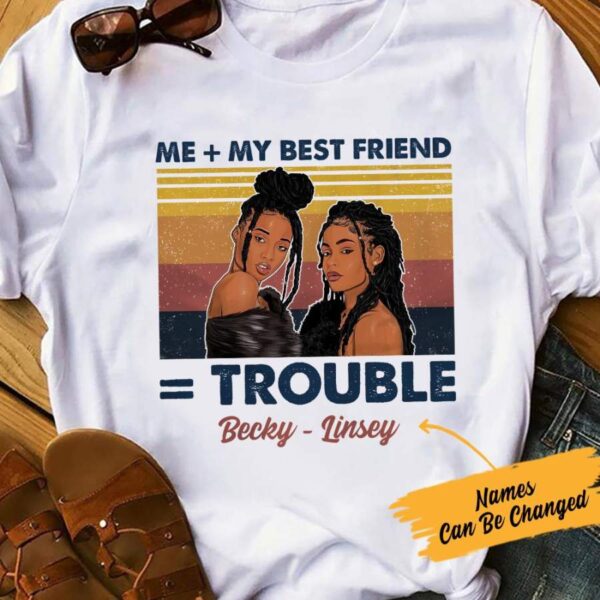 Personalized BWA Friends Double Trouble T Shirt JL306 95O57