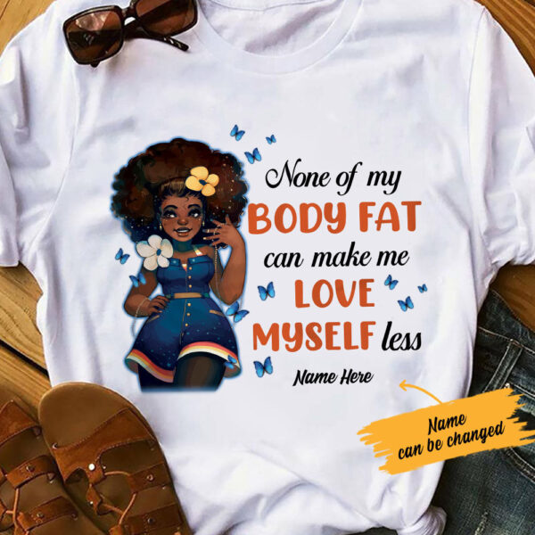 Personalized Bwa Chubby Love Myself T Shirt