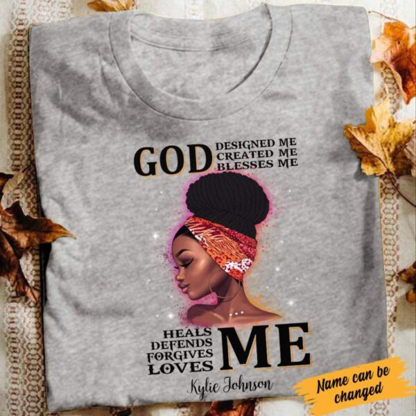 Personalized BWA God Create White T Shirt JN81 81O34