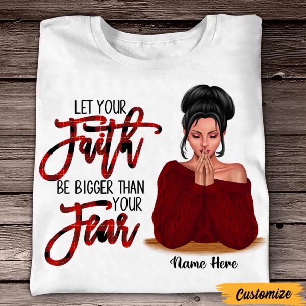 Personalized Bwa Faith Over Fear T Shirt Sb91 24O47