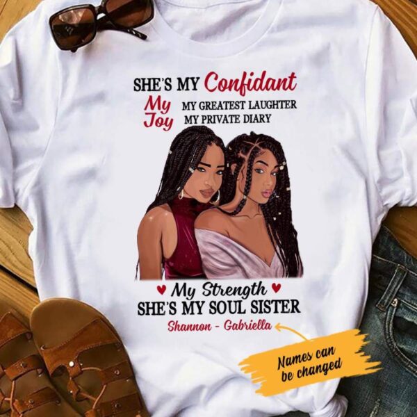 Personalized BWA Friends My Confidant T Shirt AG71 26O47