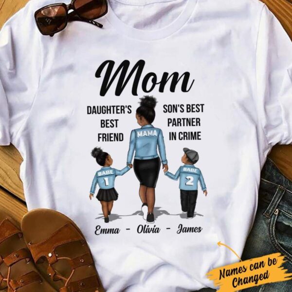 Personalized BWA Mom Daughter Son T Shirt AG71 81O34