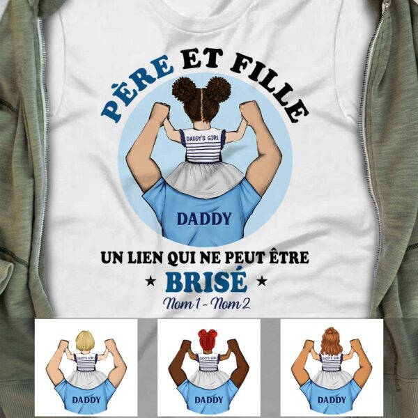 Personalized BWA P re Et Fille T Shirt AP93 73O58