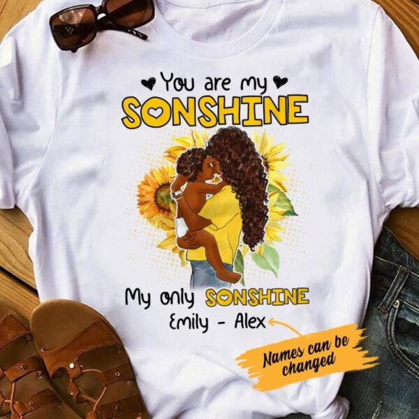 Personalized BWA Mom And Son T Shirt AG101 73O53