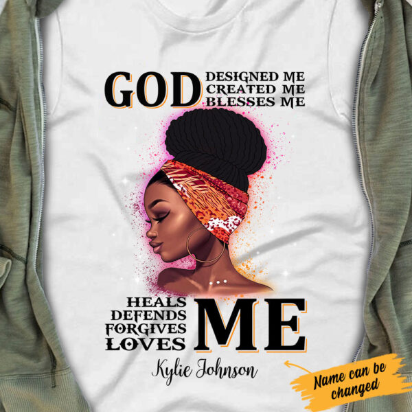 Personalized Bwa God Create White T Shirt