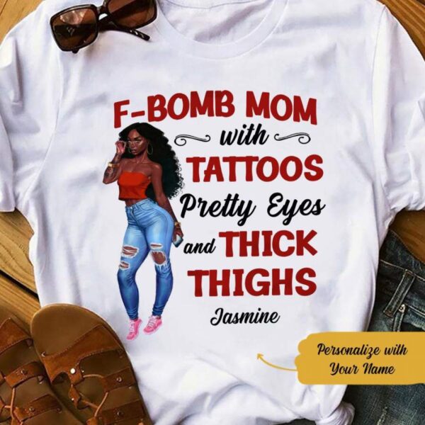 Personalized BWA Mom Tatoo T Shirt AG172 81O58