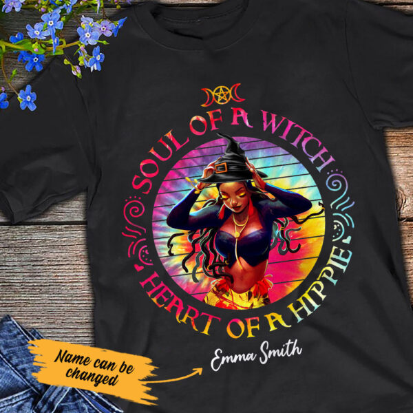 Personalized Bwa Witch Hippie T Shirt