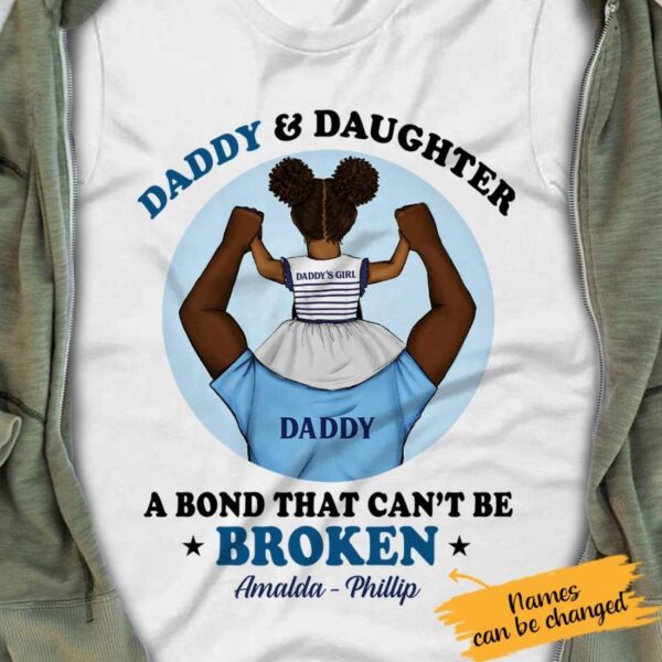 Personalized BWA Dad And Daughter T Shirt AG111 73O65