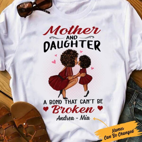 Personalized BWA Mom Mother And Daughter T Shirt AG61 30O57