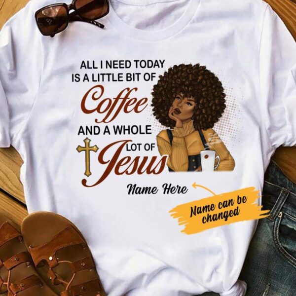 Personalized BWA Coffee A Little Bit Of T Shirt AG271 30O53