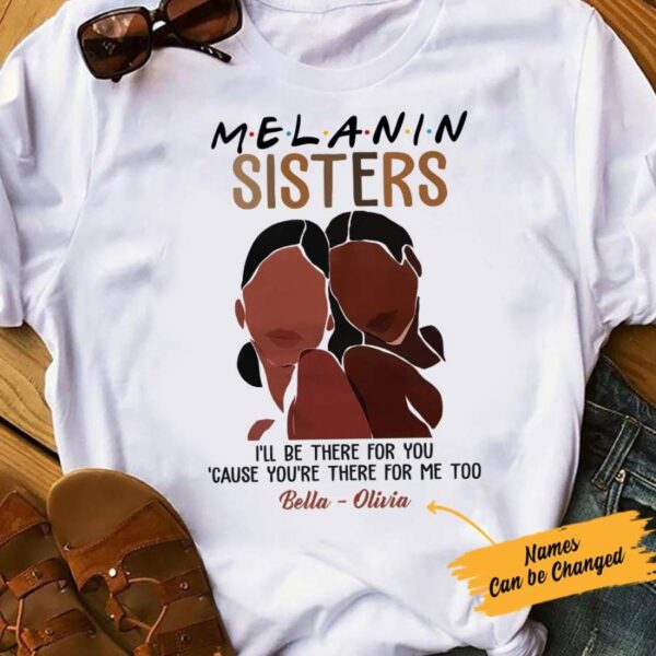 Personalized BWA Friends Melanin Sisters T Shirt JL292 26O57