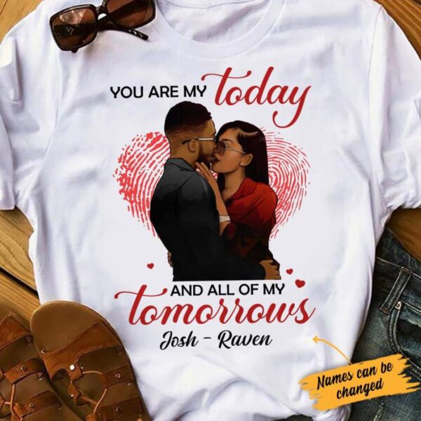 Personalized BWA Couple T Shirt AG271 85O34