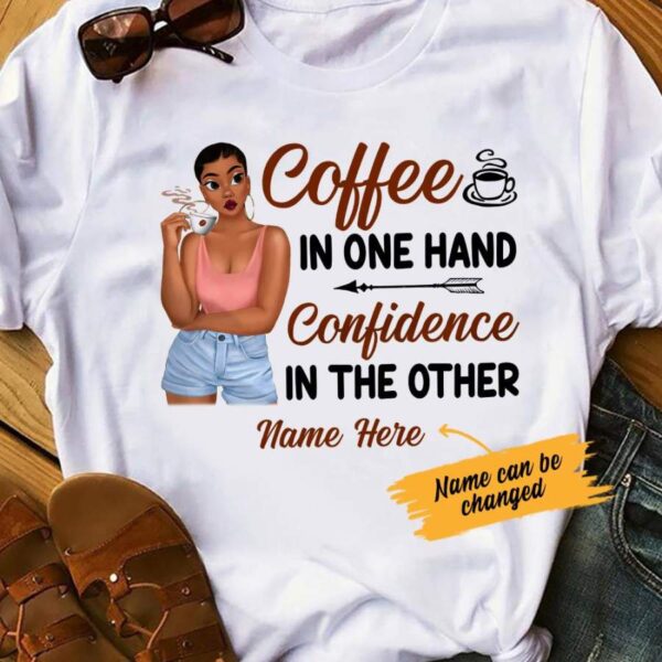 Personalized BWA Coffee Confidence T Shirt AG276 81O53